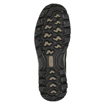 Khaki - Close up - Mountain Warehouse Mens Voyage Suede Waterproof Walking Shoes