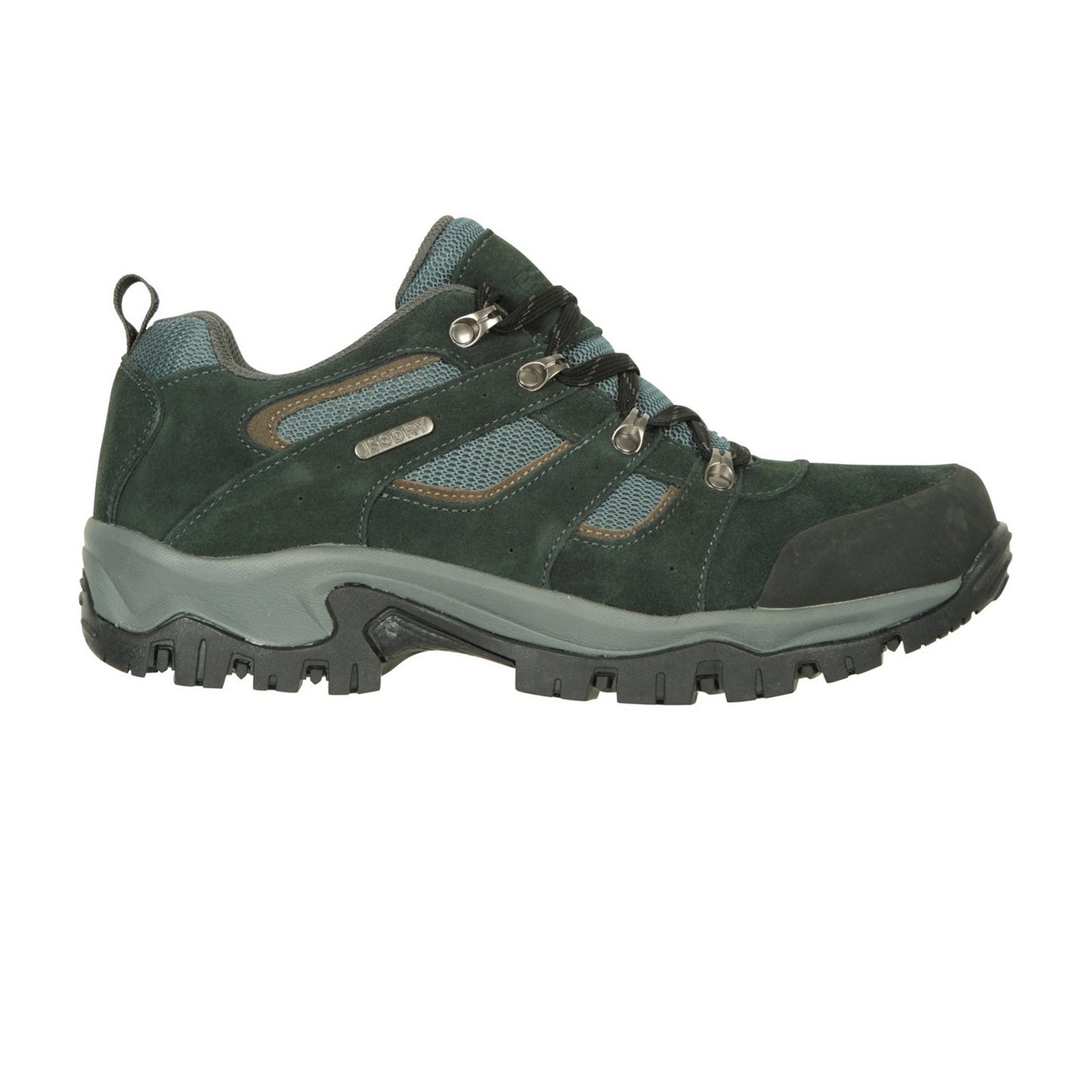 Black - Lifestyle - Mountain Warehouse Mens Voyage Suede Waterproof Walking Shoes