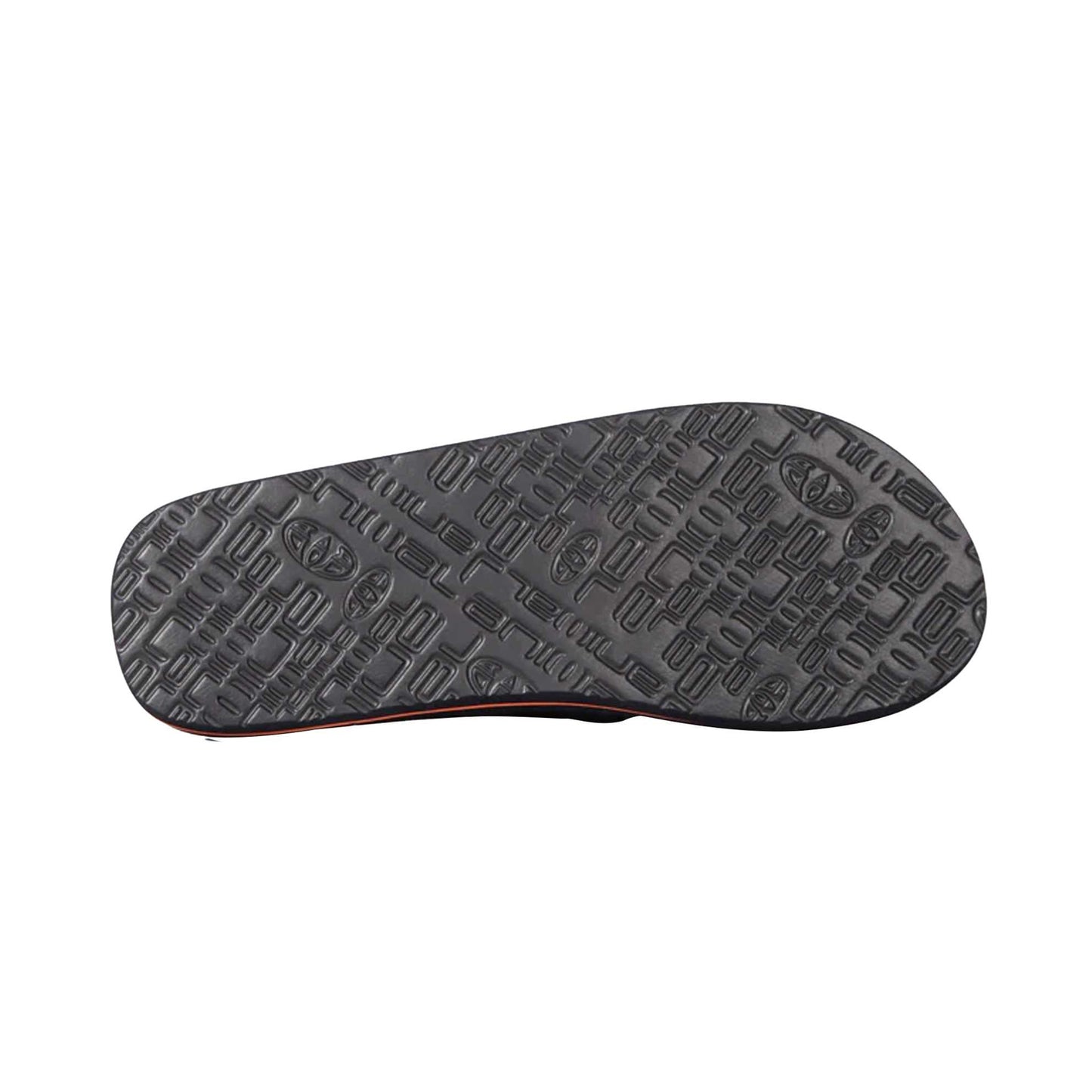 Burnt Orange - Side - Animal Mens Jekyl Recycled Flip Flops