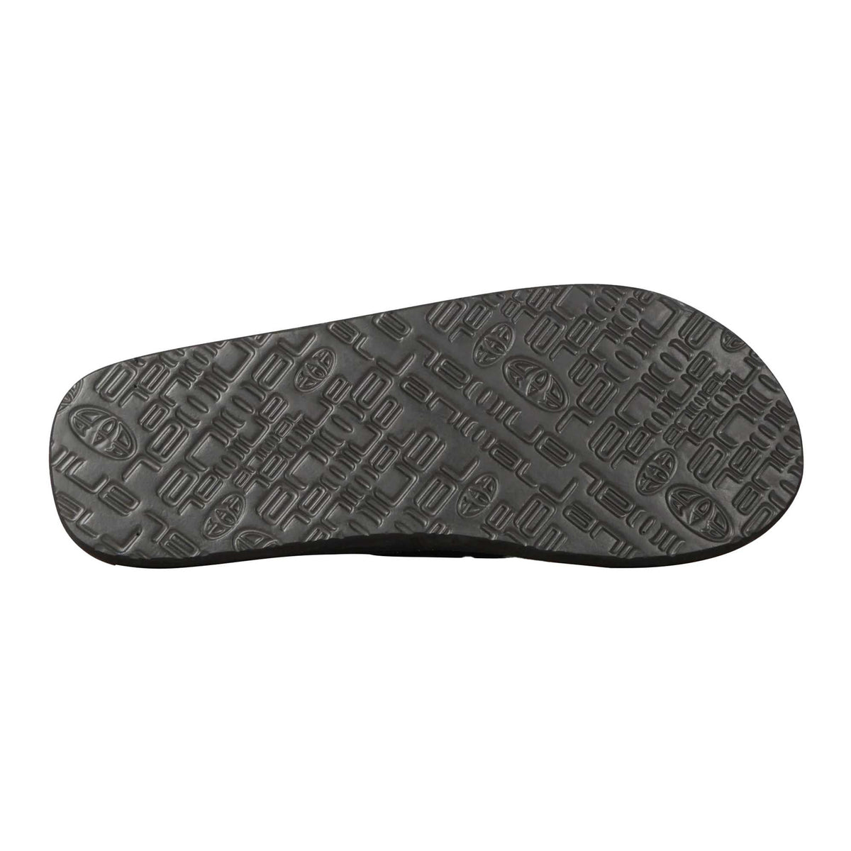 Dark Grey - Side - Animal Mens Jekyl Recycled Flip Flops