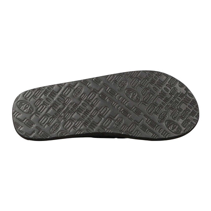 Dark Grey - Side - Animal Mens Jekyl Recycled Flip Flops
