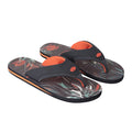 Burnt Orange - Front - Animal Mens Jekyl Recycled Flip Flops