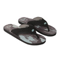 Medium Grey - Front - Animal Mens Jekyl Recycled Flip Flops