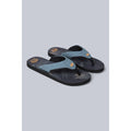 Dark Khaki - Front - Animal Mens Jekyl Recycled Flip Flops