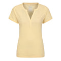 Lemon - Front - Mountain Warehouse Womens-Ladies Skye Slub T-Shirt