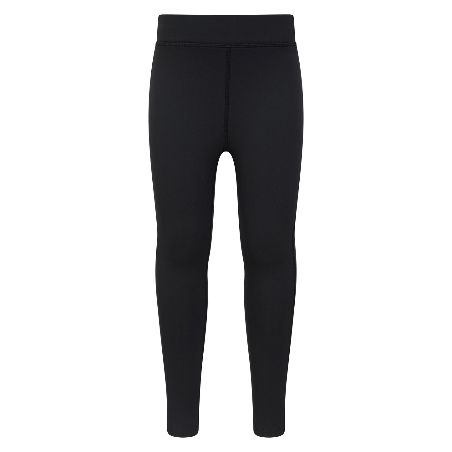 Black - Front - Mountain Warehouse Girls Flick Flack Soft Touch Leggings