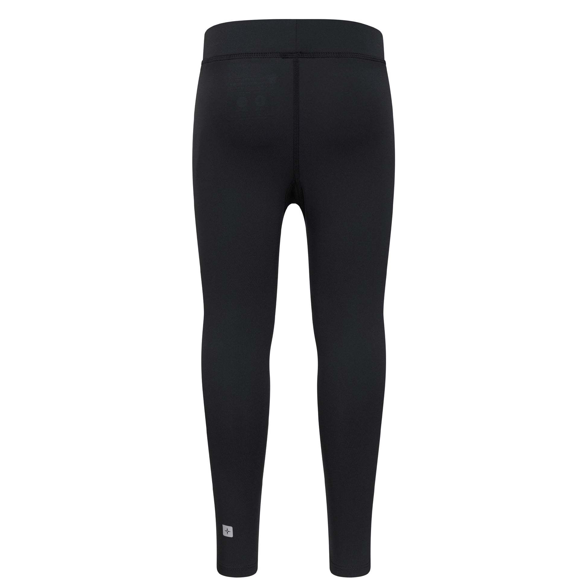 Black - Back - Mountain Warehouse Girls Flick Flack Soft Touch Leggings