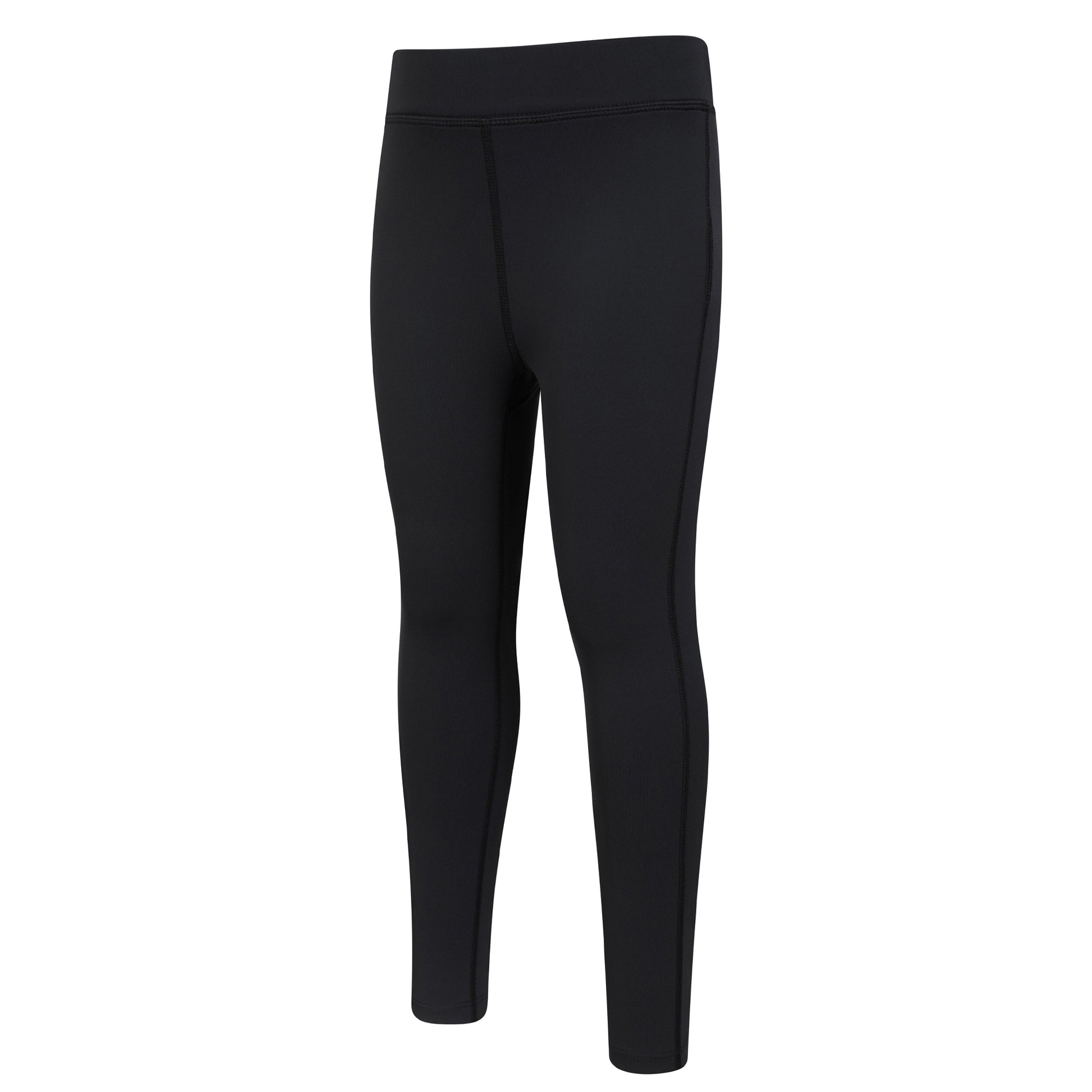 Black - Side - Mountain Warehouse Girls Flick Flack Soft Touch Leggings