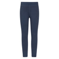 Navy - Front - Mountain Warehouse Girls Flick Flack Soft Touch Leggings