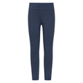 Navy - Front - Mountain Warehouse Girls Flick Flack Soft Touch Leggings