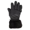 Black - Front - Mountain Warehouse Womens-Ladies Parallax Waterproof Ski Gloves
