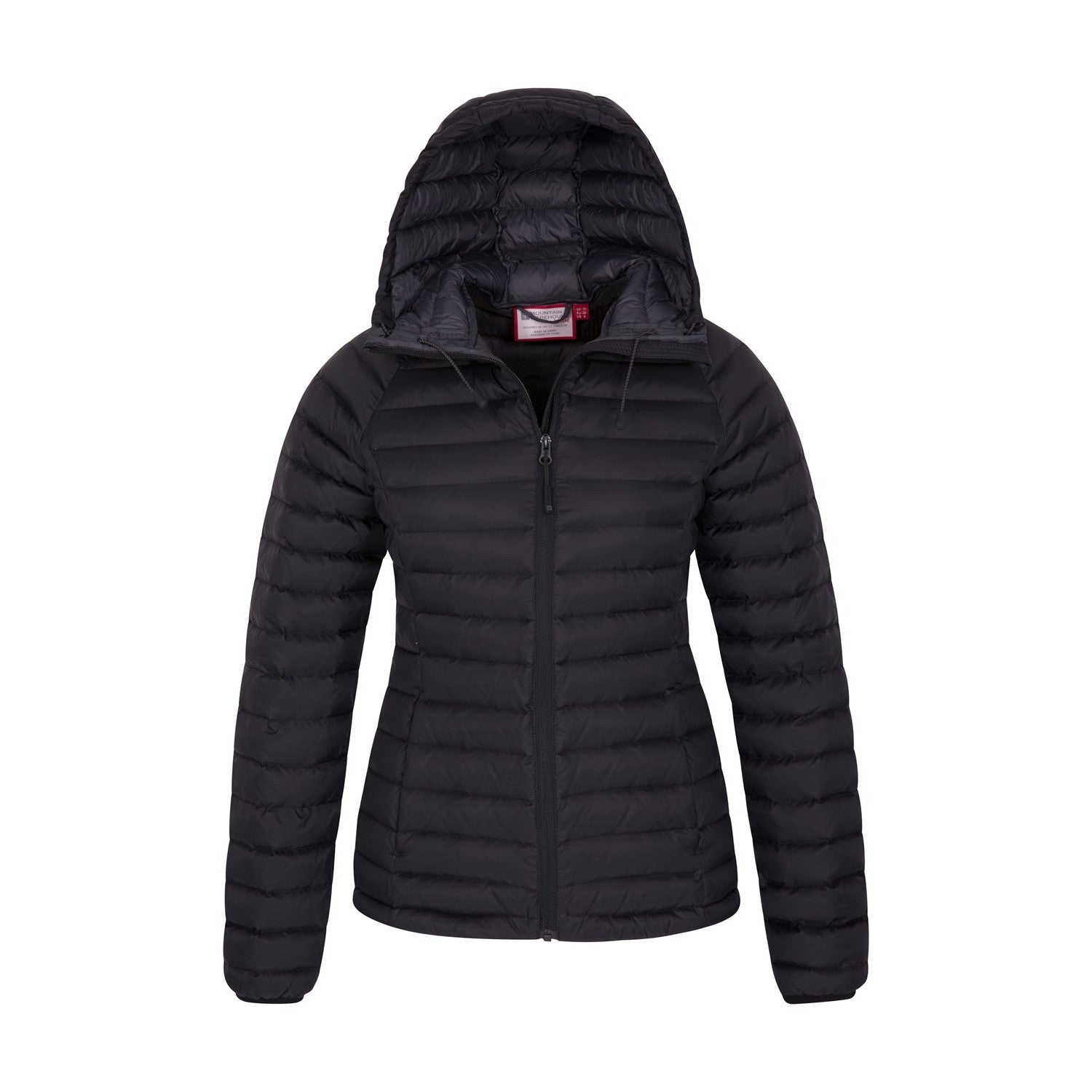 Black - Lifestyle - Mountain Warehouse Womens-Ladies Horizon Down Filled Padded Jacket