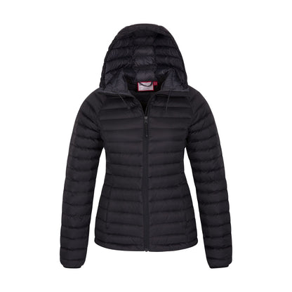 Black - Lifestyle - Mountain Warehouse Womens-Ladies Horizon Down Filled Padded Jacket
