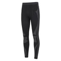 Black - Side - Mountain Warehouse Mens Quiver II Seamless Base Layer Bottoms