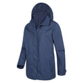 Navy - Back - Mountain Warehouse Womens-Ladies Fell 3 in 1 Water Resistant Jacket