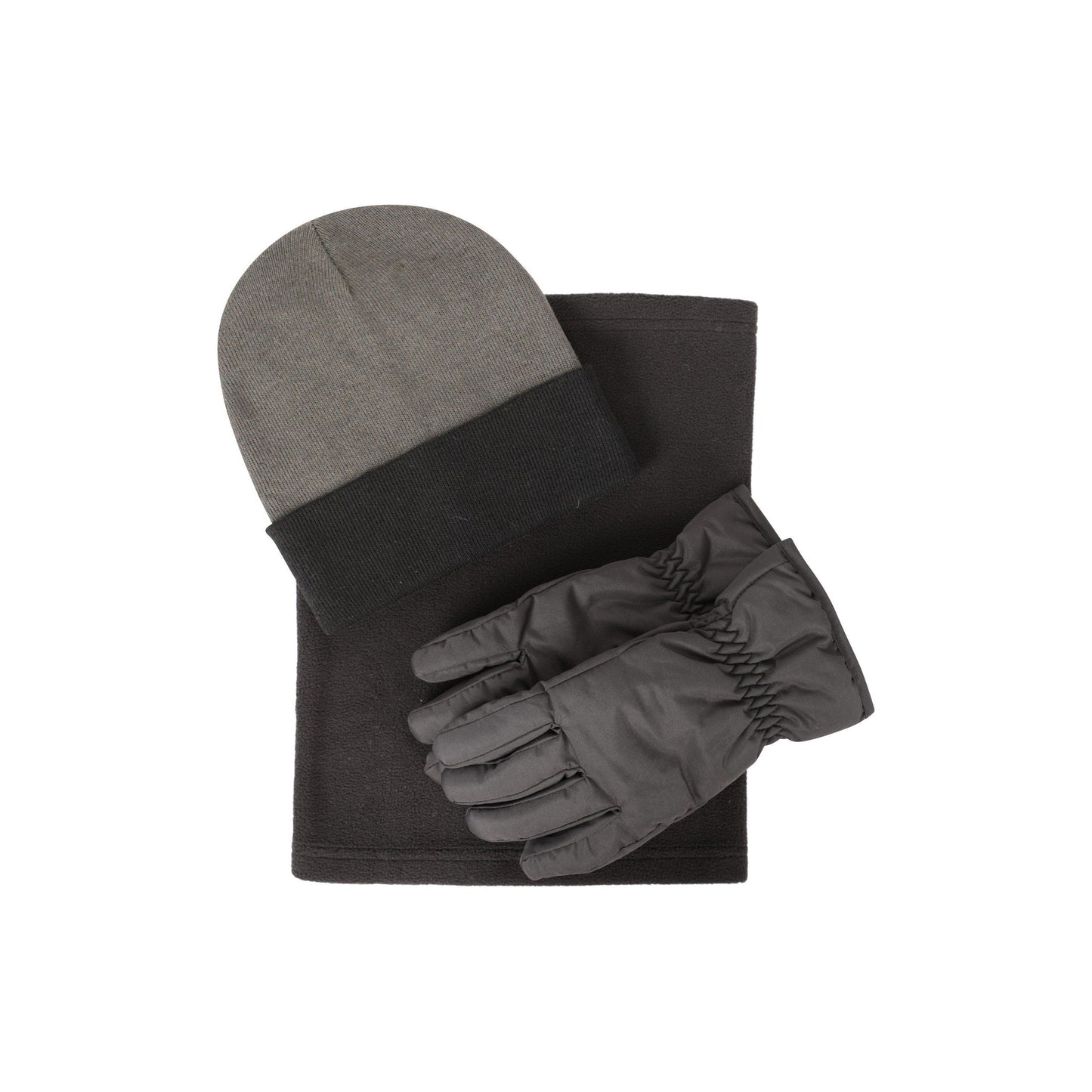 Black - Front - Mountain Warehouse Womens-Ladies Snow Accessories Set