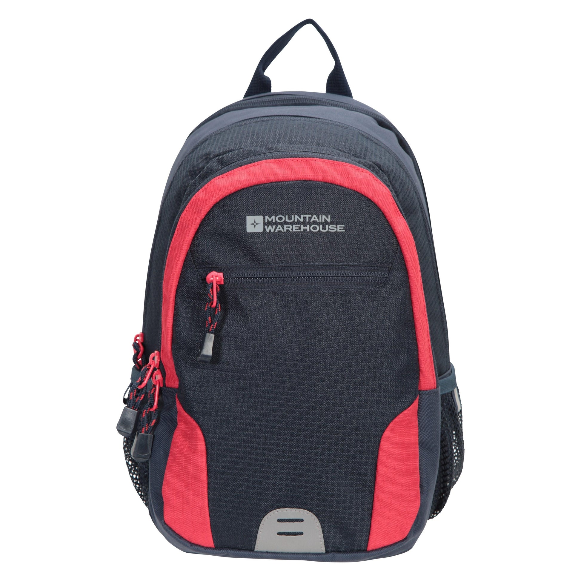Navy-Red - Front - Mountain Warehouse Quest 12L Backpack