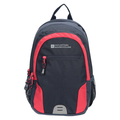 Navy-Red - Front - Mountain Warehouse Quest 12L Backpack