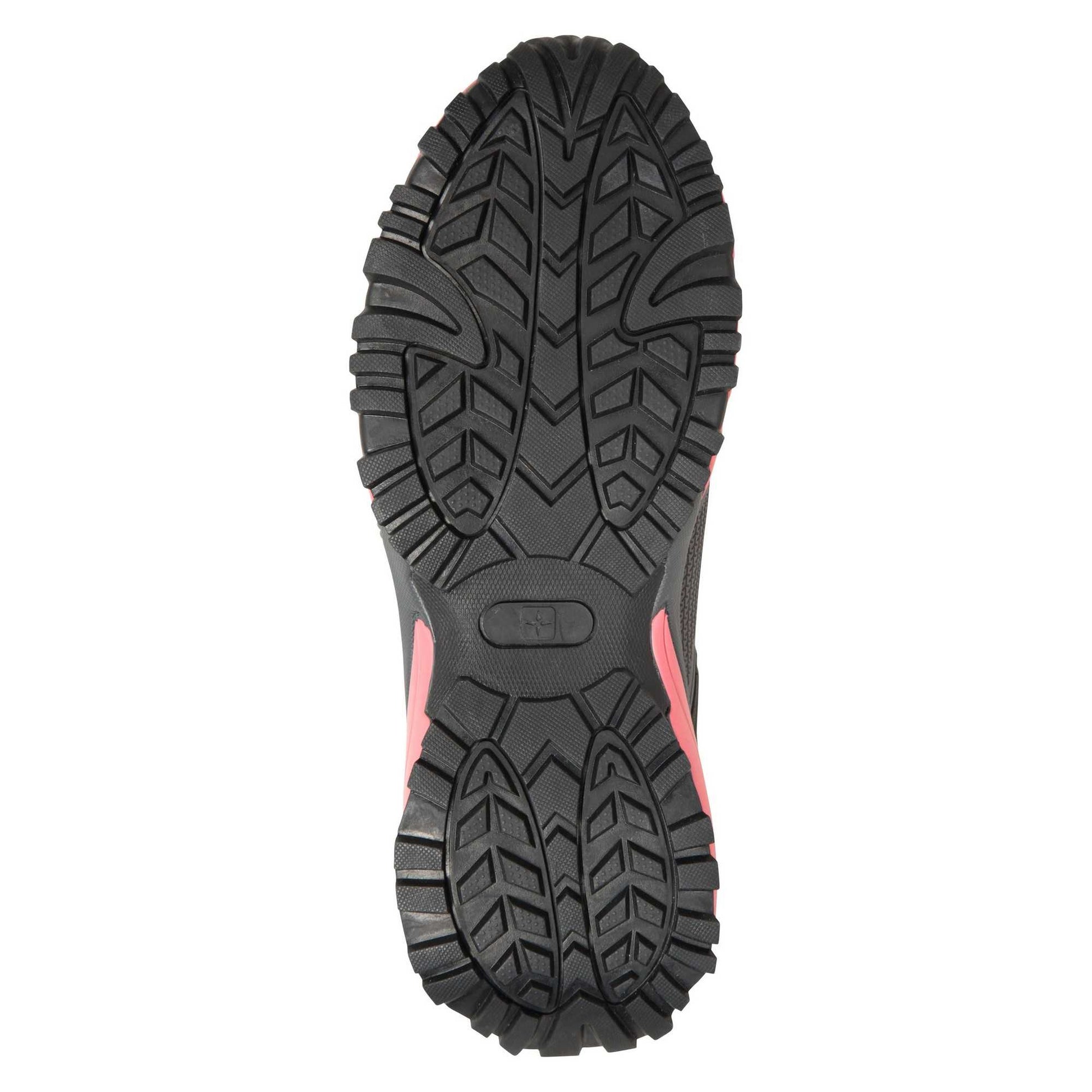 Grey - Pack Shot - Mountain Warehouse Womens-Ladies Collie Waterproof Running Trainers