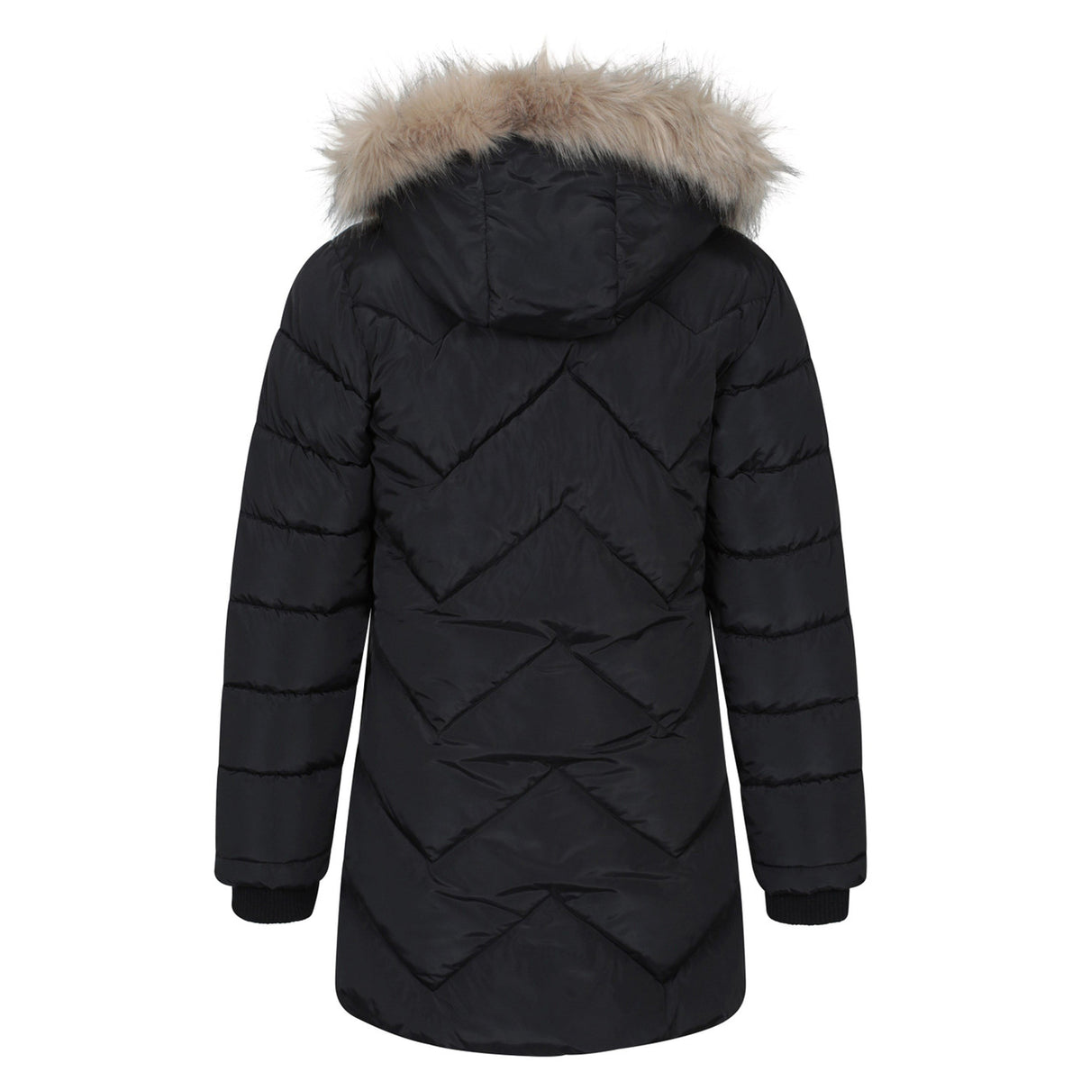 Black - Back - Mountain Warehouse Childrens-Kids Galaxy Water Resistant Padded Jacket