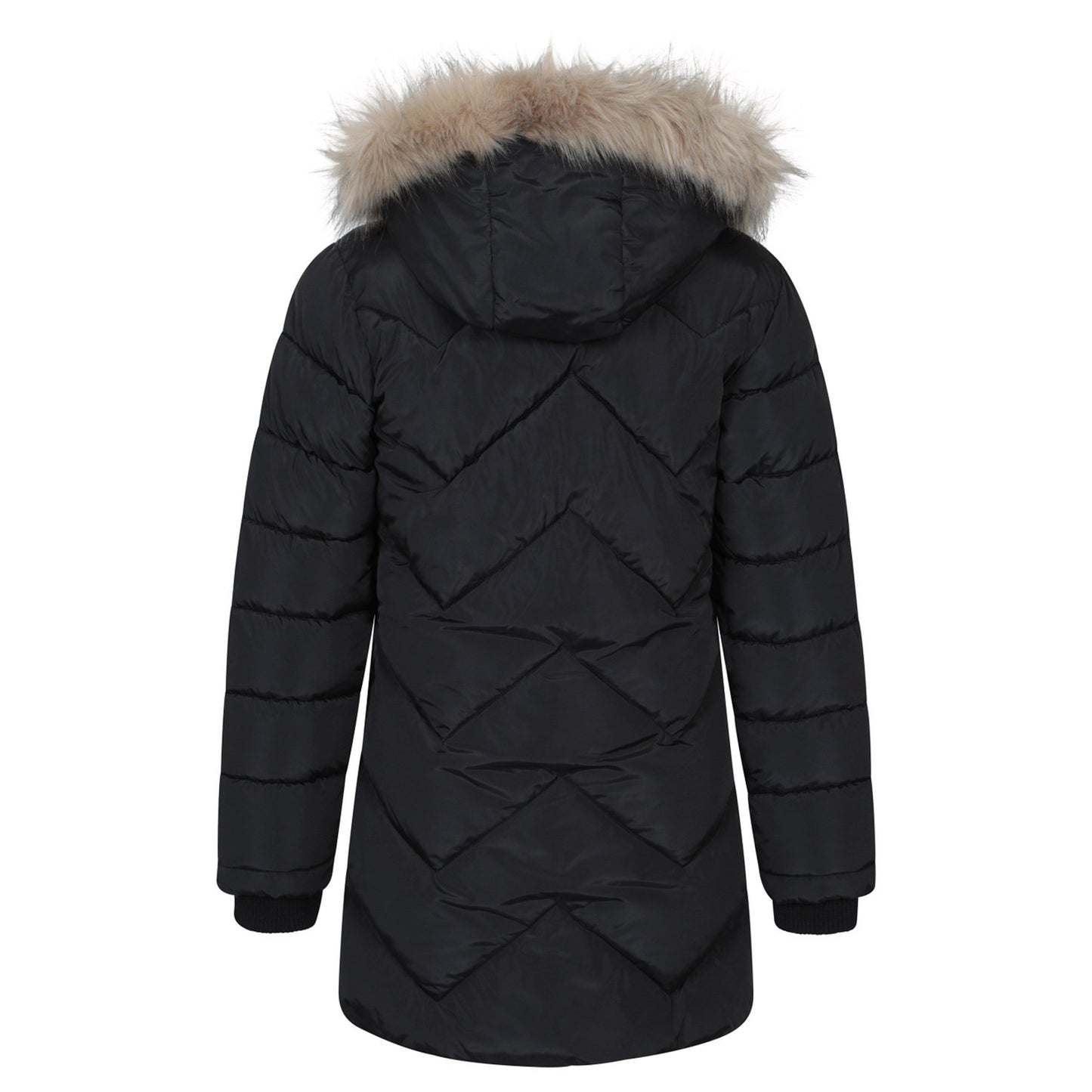 Black - Front - Mountain Warehouse Childrens-Kids Galaxy Water Resistant Padded Jacket
