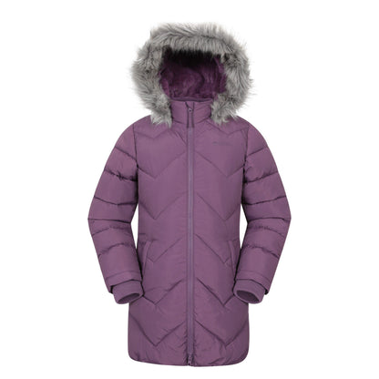 Black - Lifestyle - Mountain Warehouse Childrens-Kids Galaxy Water Resistant Padded Jacket