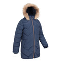 Navy - Lifestyle - Mountain Warehouse Childrens-Kids Galaxy Water Resistant Padded Jacket