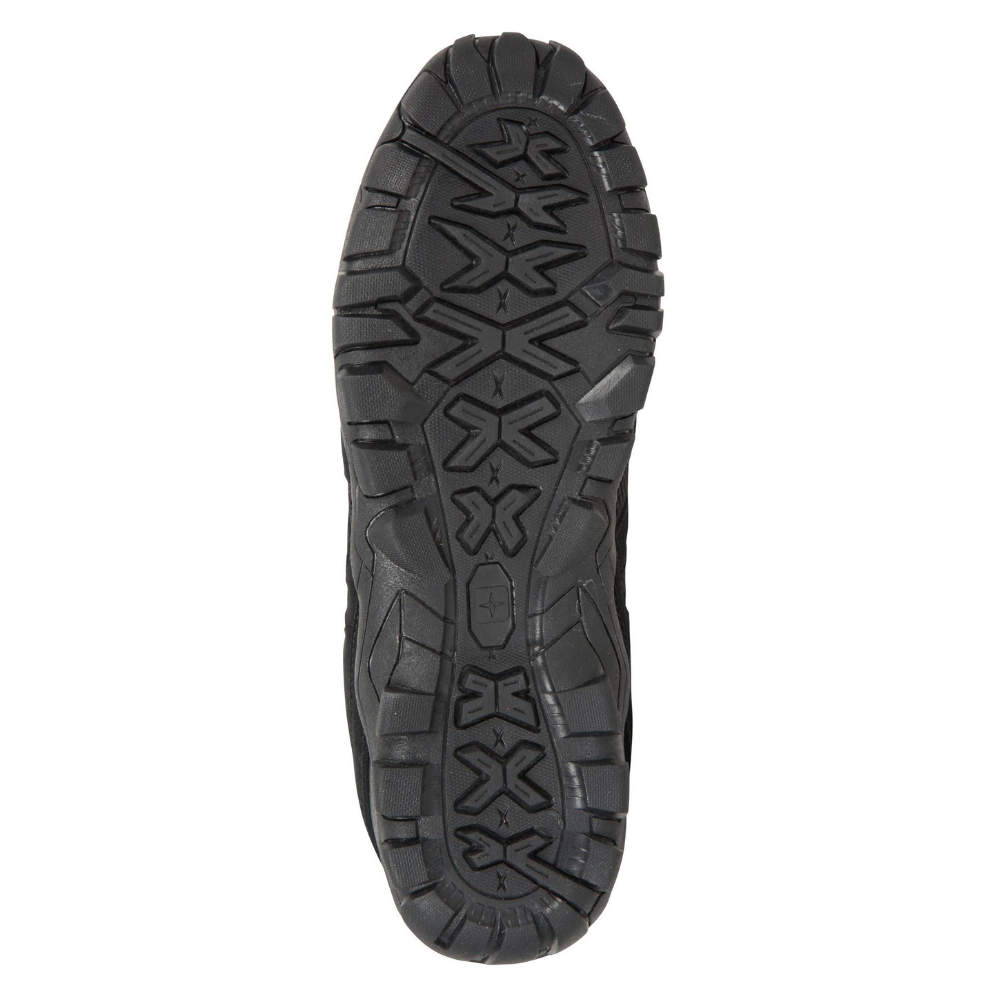 Black - Pack Shot - Mountain Warehouse Womens-Ladies Outdoor II Suede Walking Shoes