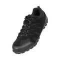 Black - Front - Mountain Warehouse Womens-Ladies Outdoor II Suede Walking Shoes