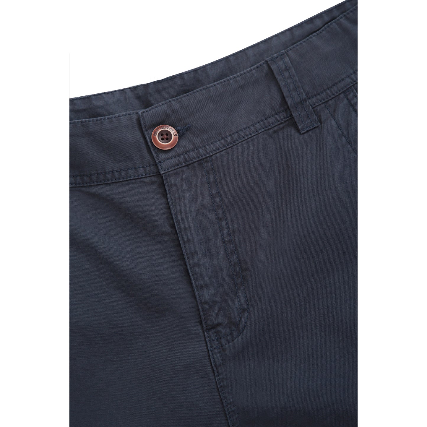 Navy - Side - Animal Mens Haze Organic Cargo Shorts