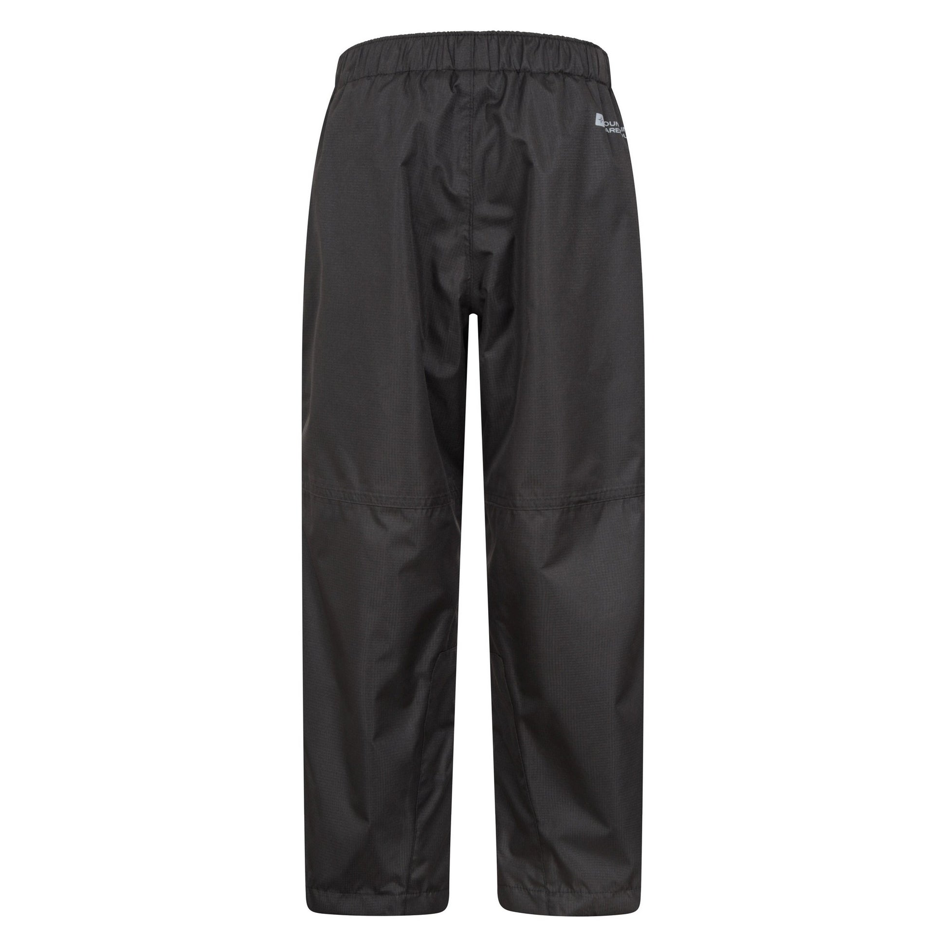 Black - Back - Mountain Warehouse Childrens-Kids Spray II Waterproof Over Trousers