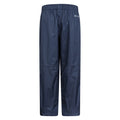 Navy - Lifestyle - Mountain Warehouse Childrens-Kids Spray II Waterproof Over Trousers
