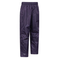 Purple - Lifestyle - Mountain Warehouse Childrens-Kids Spray II Waterproof Over Trousers