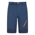 Navy - Pack Shot - Mountain Warehouse Mens Forest Convertible Hiking Trousers