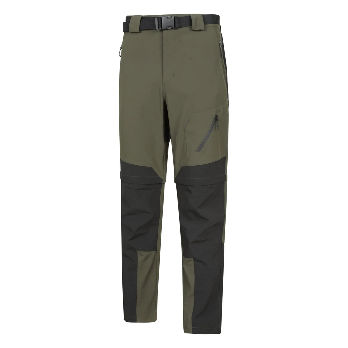 Green - Lifestyle - Mountain Warehouse Mens Forest Convertible Hiking Trousers