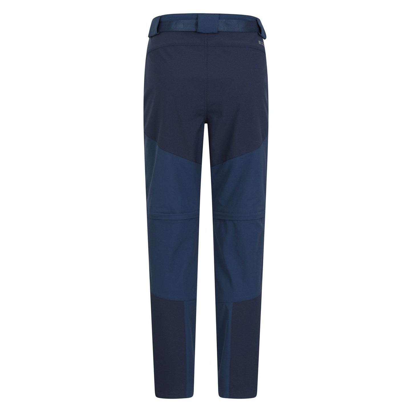 Navy - Back - Mountain Warehouse Mens Forest Convertible Hiking Trousers