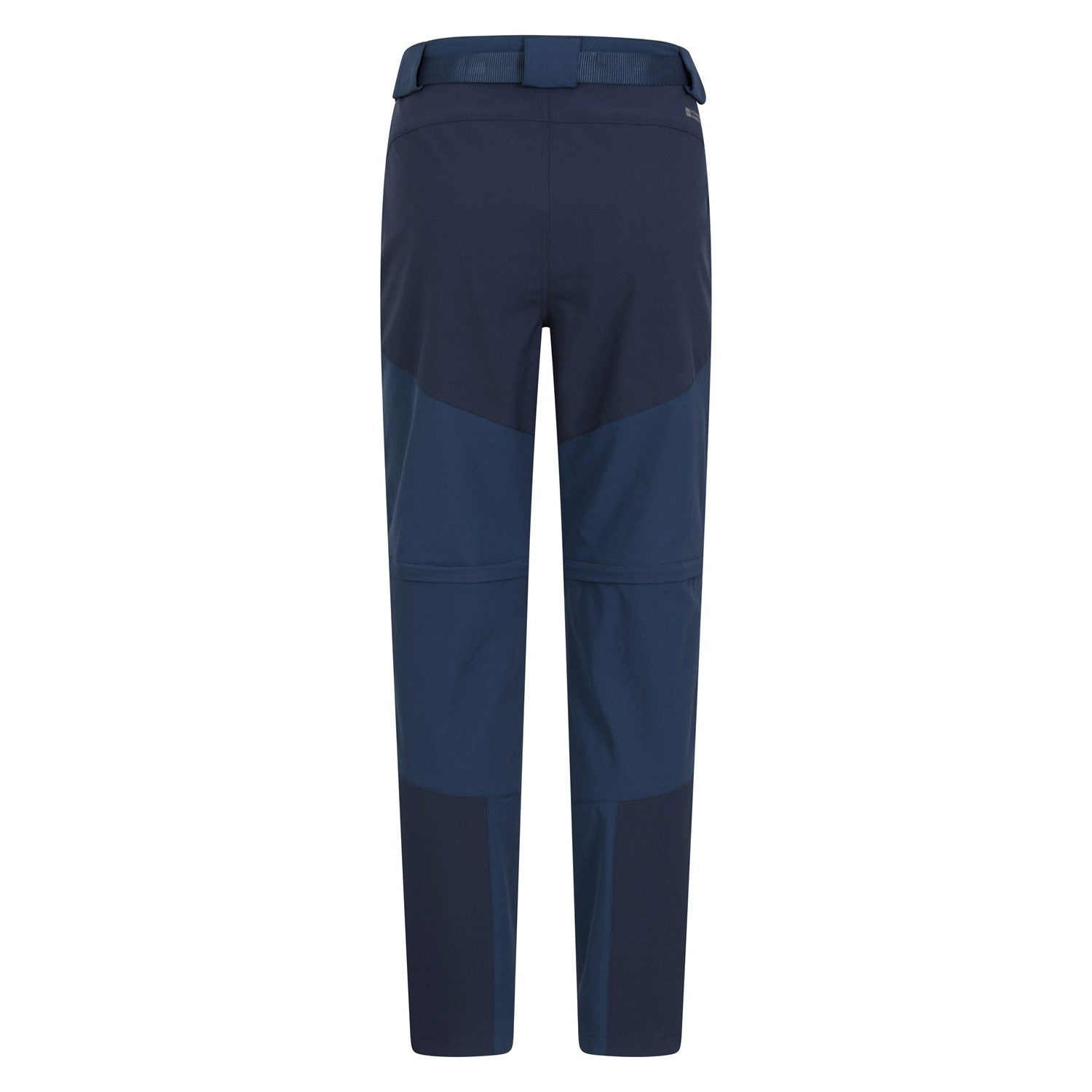 Navy - Back - Mountain Warehouse Mens Forest Convertible Hiking Trousers