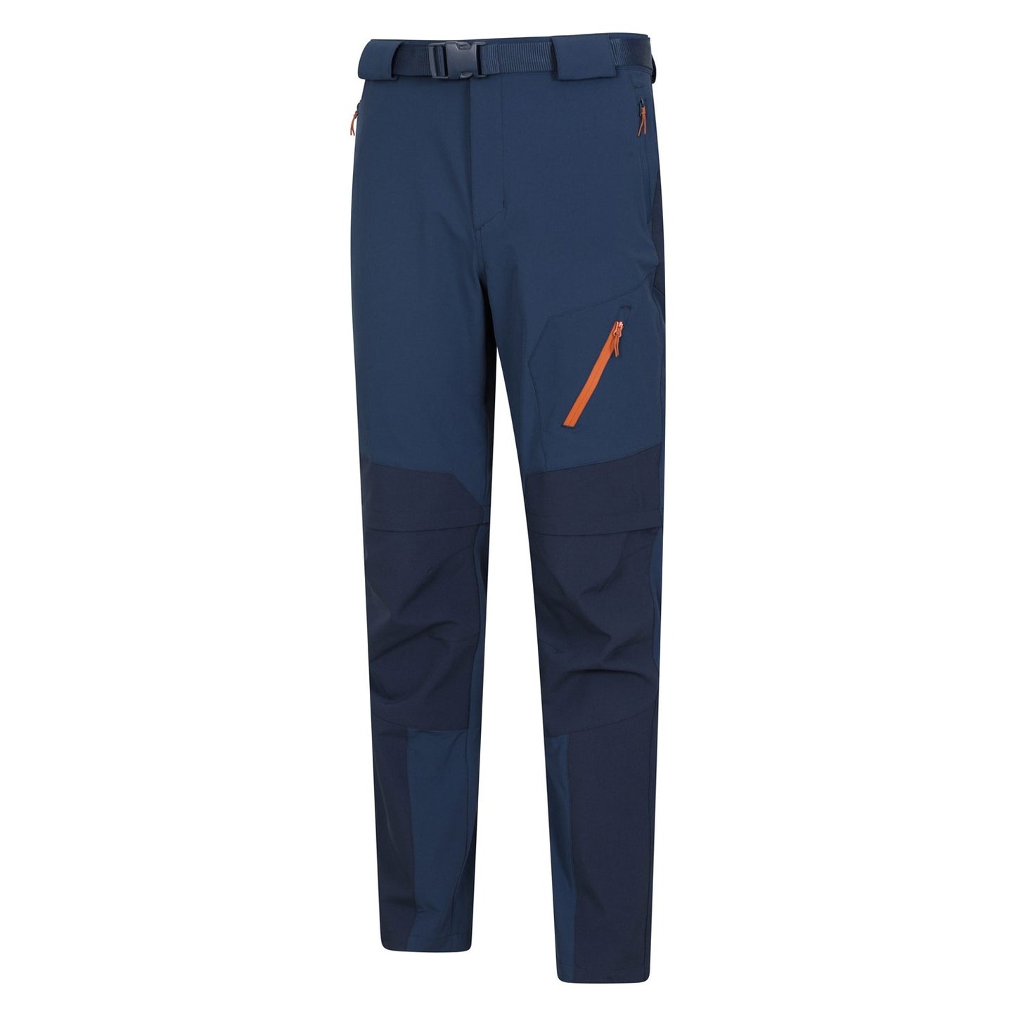 Navy - Side - Mountain Warehouse Mens Forest Convertible Hiking Trousers