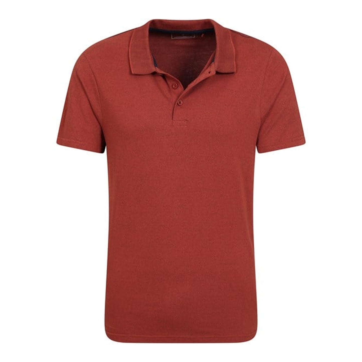 Rust - Lifestyle - Mountain Warehouse Mens Cordyline Textured Polo Shirt