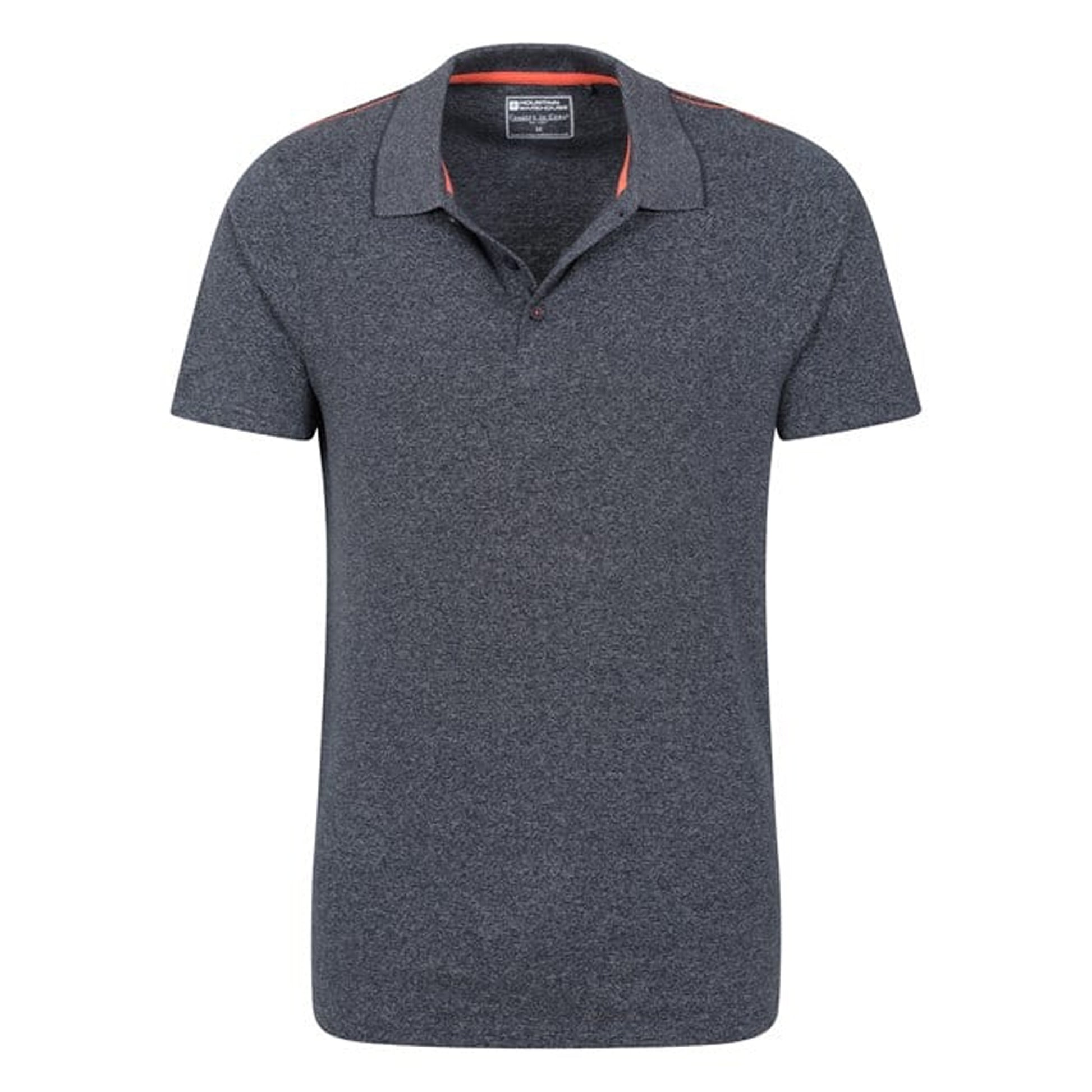 Navy - Lifestyle - Mountain Warehouse Mens Cordyline Textured Polo Shirt
