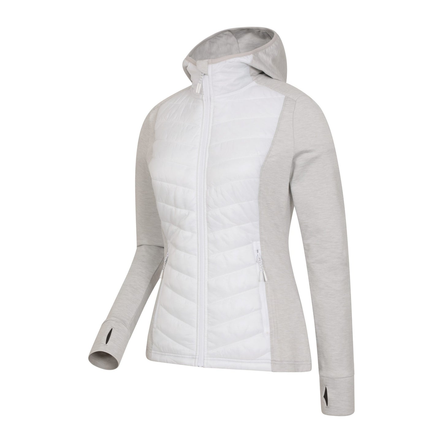 White - Lifestyle - Mountain Warehouse Womens-Ladies Action Packed Padded Jacket