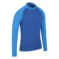 Blue - Lifestyle - Mountain Warehouse Mens Long-Sleeved Rash Guard