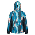 Dark Blue - Back - Mountain Warehouse Womens-Ladies Dawn Watercolour Ski Jacket