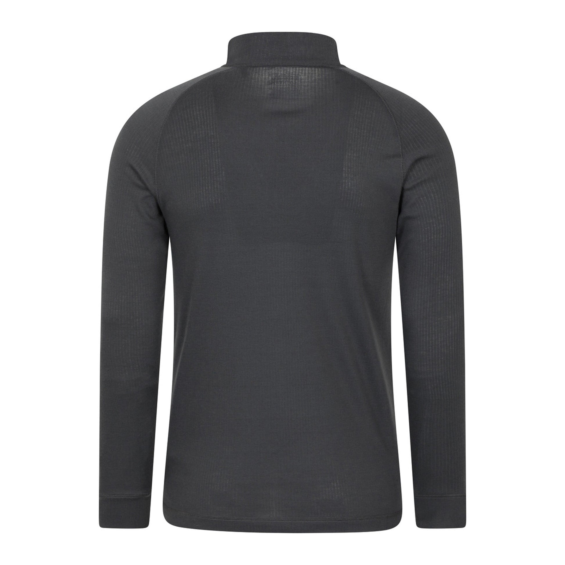 Charcoal - Side - Mountain Warehouse Mens Talus Base Layer Top (Pack of 2)