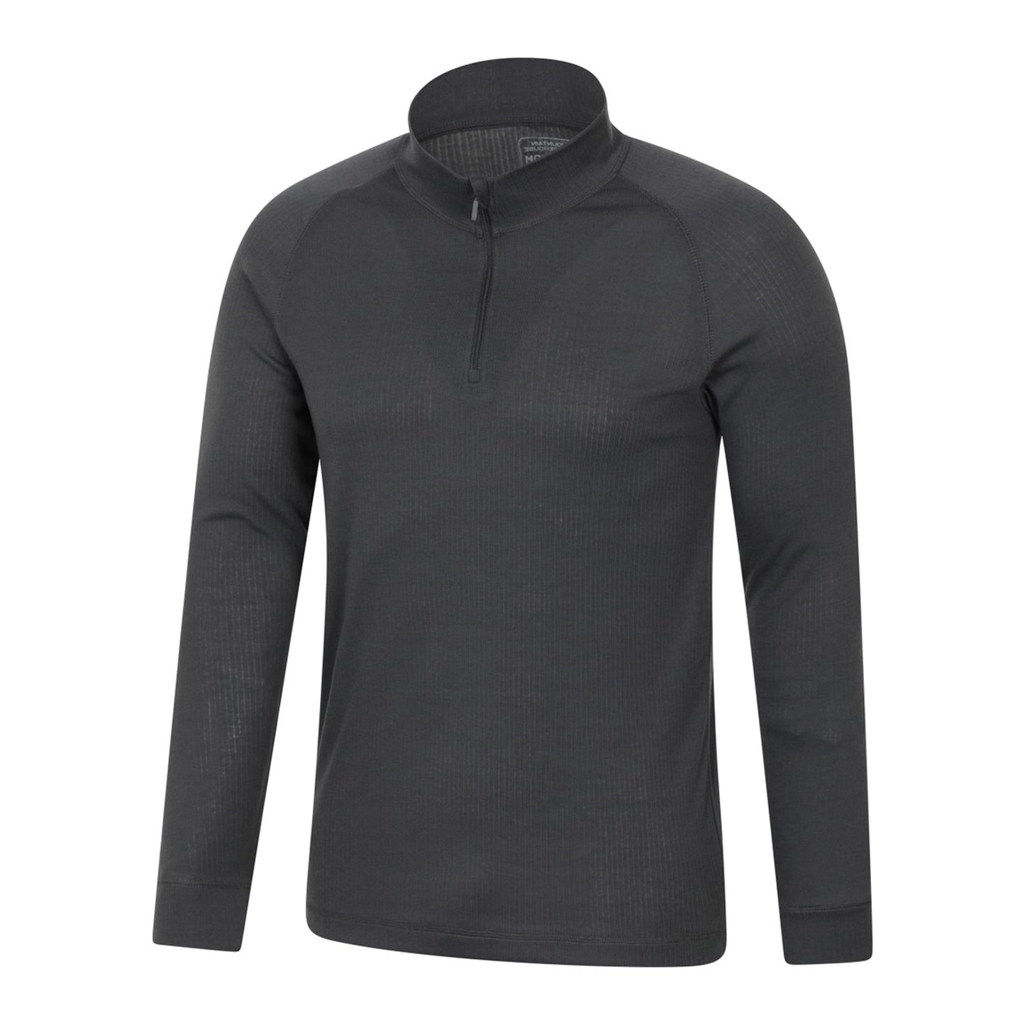 Charcoal - Lifestyle - Mountain Warehouse Mens Talus Base Layer Top (Pack of 2)