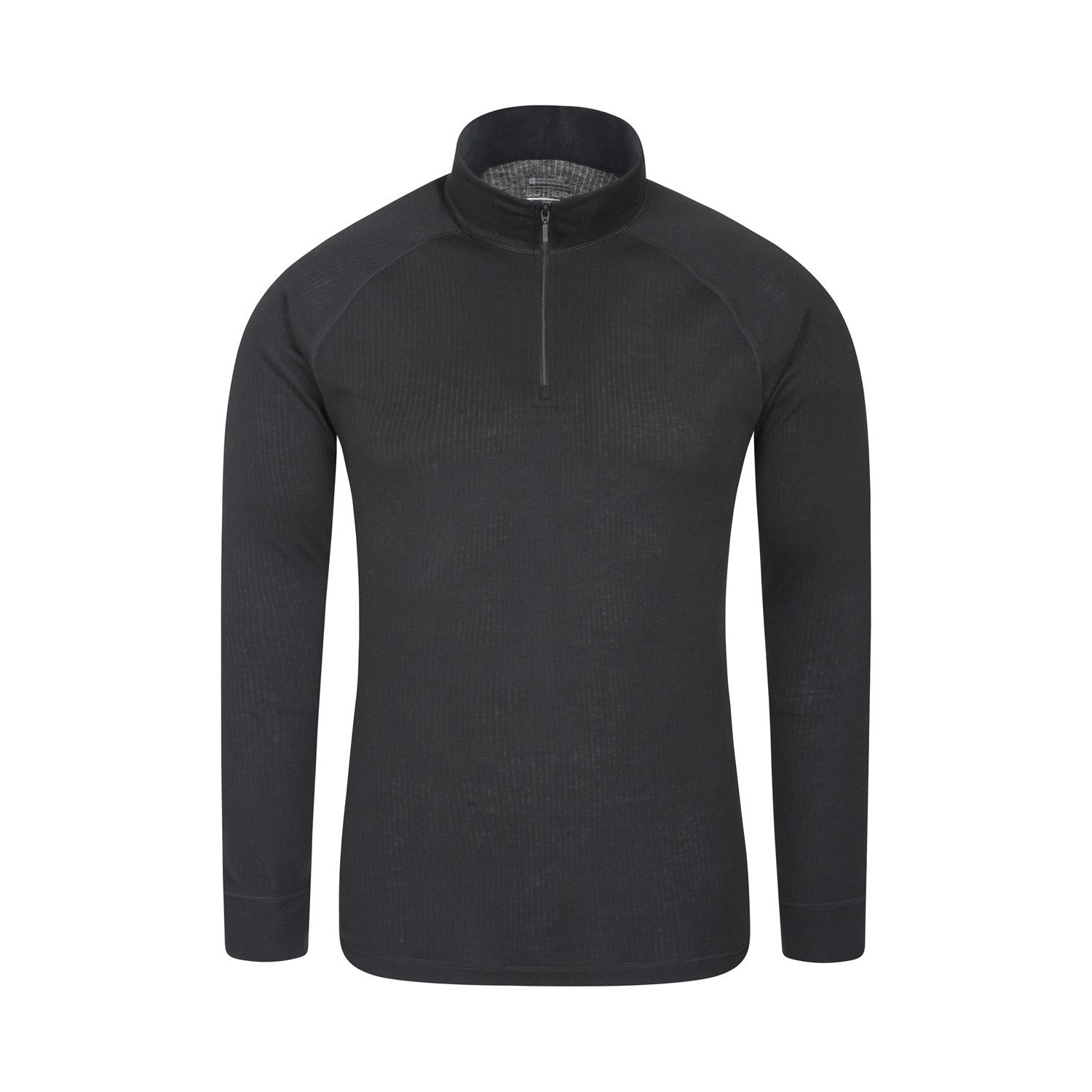 Black - Lifestyle - Mountain Warehouse Mens Talus Base Layer Top (Pack of 2)