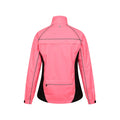 Pink - Back - Mountain Warehouse Womens-Ladies Adrenaline II Iso-Viz Waterproof Jacket