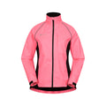 Pink - Front - Mountain Warehouse Womens-Ladies Adrenaline II Iso-Viz Waterproof Jacket