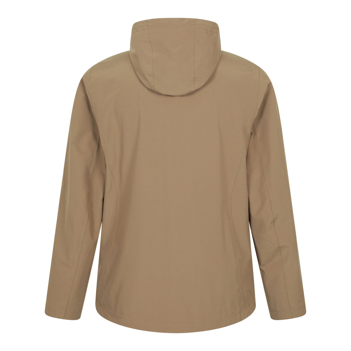 Tan - Back - Mountain Warehouse Mens Covert Waterproof Jacket