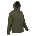 Khaki - Side - Mountain Warehouse Mens Covert Waterproof Jacket